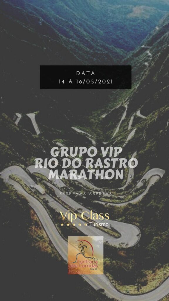 Grupo Vip para a Rio do Rastro Marathon 2021